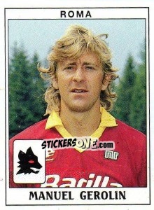 Figurina Manuel Gerolin - Calciatori 1989-1990 n. 283 - Panini