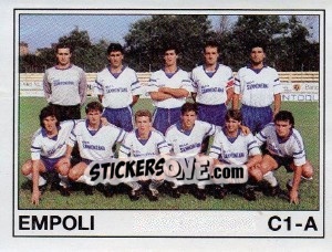 Cromo Squadra Empoli - Calciatori 1989-1990 n. 522 - Panini