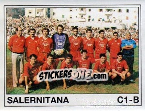 Cromo Squadra Salernitana - Calciatori 1989-1990 n. 545 - Panini