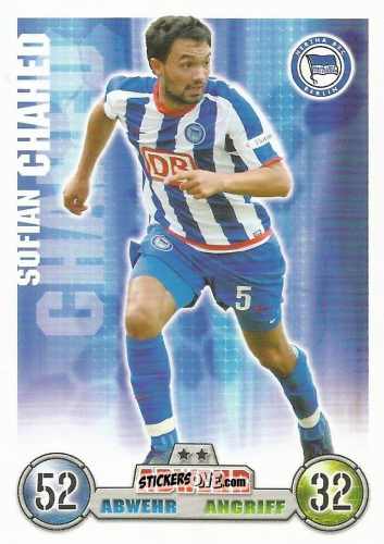 Sticker Sofian Chahed - German Fussball Bundesliga 2008-2009. Match Attax n. 5 - Topps