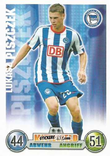 Figurina Lukasz Piszczek - German Fussball Bundesliga 2008-2009. Match Attax n. 10 - Topps