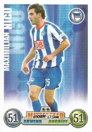 Cromo Maximilian Nicu - German Fussball Bundesliga 2008-2009. Match Attax n. 11 - Topps