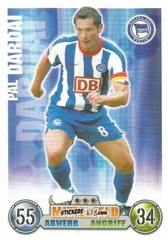 Cromo Pal Dardai - German Fussball Bundesliga 2008-2009. Match Attax n. 12 - Topps