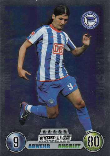 Sticker Marko Pantelic - German Fussball Bundesliga 2008-2009. Match Attax n. 18 - Topps