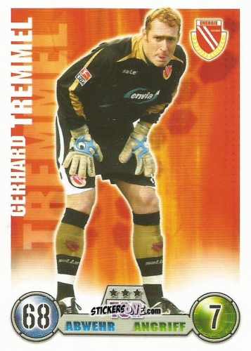 Cromo Gerhard Tremmel - German Fussball Bundesliga 2008-2009. Match Attax n. 73 - Topps