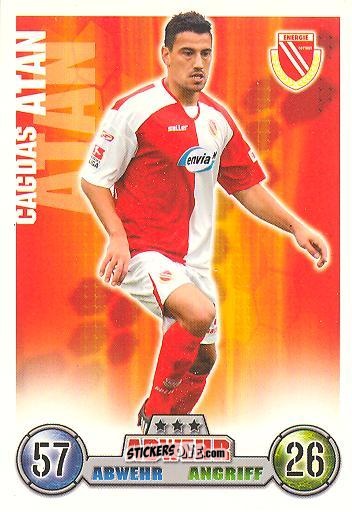 Figurina Cagdas Atan - German Fussball Bundesliga 2008-2009. Match Attax n. 74 - Topps