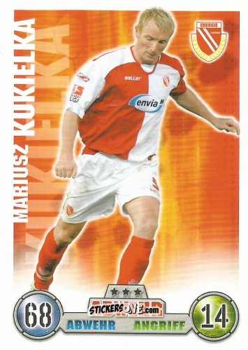 Sticker Mariusz Kukielka - German Fussball Bundesliga 2008-2009. Match Attax n. 79 - Topps