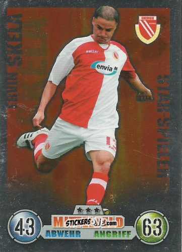 Figurina Ervin Skela - German Fussball Bundesliga 2008-2009. Match Attax n. 89 - Topps