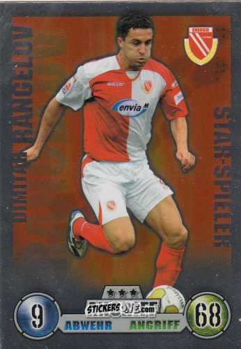 Cromo Dimitar Rangelov - German Fussball Bundesliga 2008-2009. Match Attax n. 90 - Topps