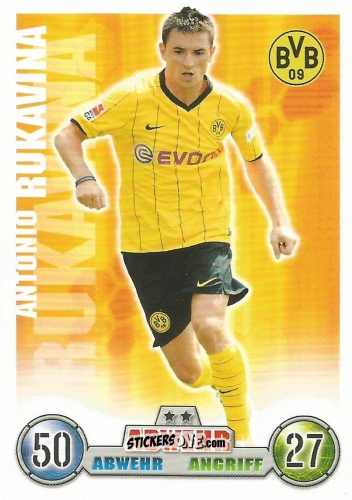 Cromo Antonio Rukavina - German Fussball Bundesliga 2008-2009. Match Attax n. 92 - Topps