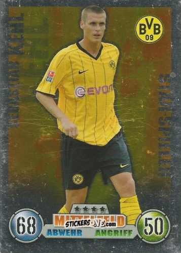 Sticker Sebastian Kehl - German Fussball Bundesliga 2008-2009. Match Attax n. 107 - Topps