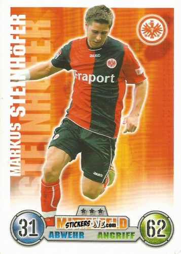 Sticker Markus Steinhöfer - German Fussball Bundesliga 2008-2009. Match Attax n. 120 - Topps
