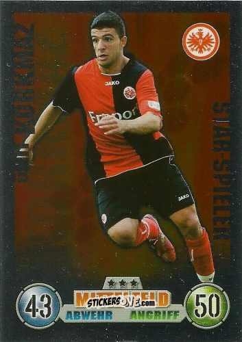 Sticker Ümit Korkmaz - German Fussball Bundesliga 2008-2009. Match Attax n. 125 - Topps