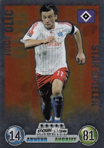 Figurina Ivica Olic - German Fussball Bundesliga 2008-2009. Match Attax n. 144 - Topps
