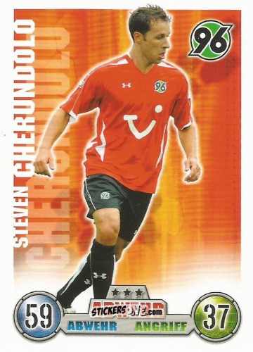 Sticker Steven Cherundolo - German Fussball Bundesliga 2008-2009. Match Attax n. 148 - Topps
