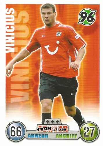 Sticker Vinicius - German Fussball Bundesliga 2008-2009. Match Attax n. 150 - Topps