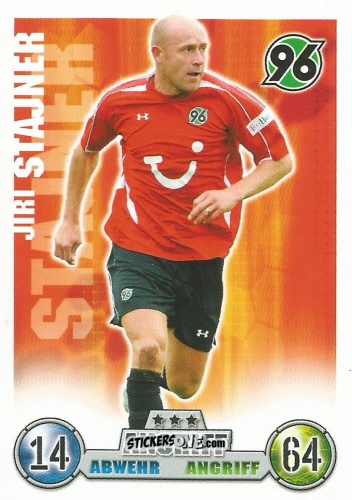 Cromo Jiri Stajner - German Fussball Bundesliga 2008-2009. Match Attax n. 159 - Topps