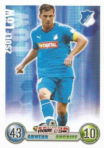 Figurina Zsolt Löw - German Fussball Bundesliga 2008-2009. Match Attax n. 170 - Topps