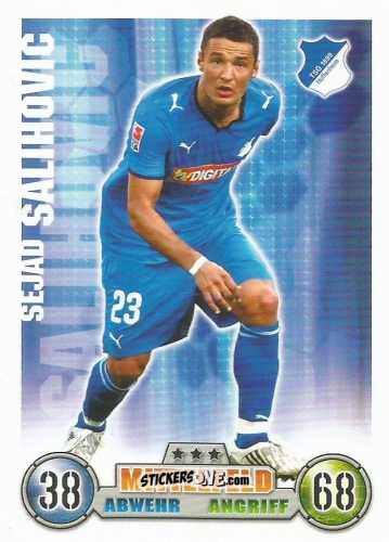Sticker Sejad Salihovic - German Fussball Bundesliga 2008-2009. Match Attax n. 174 - Topps
