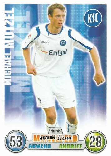 Sticker Michael Mutzel - German Fussball Bundesliga 2008-2009. Match Attax n. 189 - Topps