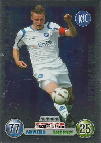 Cromo Maik Franz - German Fussball Bundesliga 2008-2009. Match Attax n. 197 - Topps