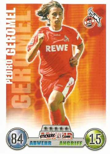 Cromo Pedro Geromel - German Fussball Bundesliga 2008-2009. Match Attax n. 203 - Topps