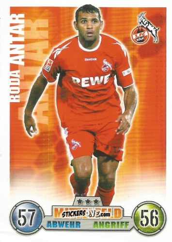 Sticker Roda Antar - German Fussball Bundesliga 2008-2009. Match Attax n. 210 - Topps
