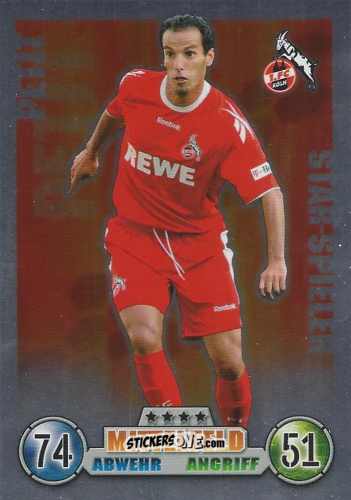 Sticker Petit - German Fussball Bundesliga 2008-2009. Match Attax n. 215 - Topps