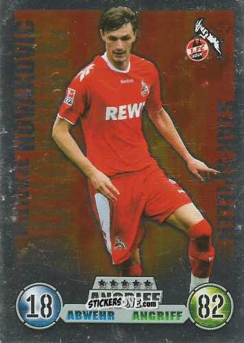 Cromo Milivoje Novakovic - German Fussball Bundesliga 2008-2009. Match Attax n. 216 - Topps