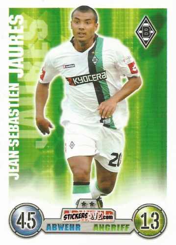 Figurina Jean-Sebastien Jaures - German Fussball Bundesliga 2008-2009. Match Attax n. 238 - Topps
