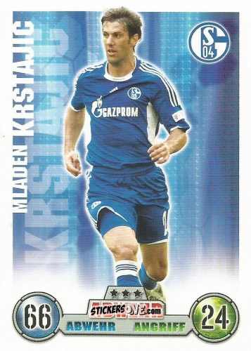 Figurina Mladen Krstajic - German Fussball Bundesliga 2008-2009. Match Attax n. 276 - Topps