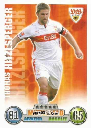 Cromo Thomas Hitzlsperger - German Fussball Bundesliga 2008-2009. Match Attax n. 300 - Topps