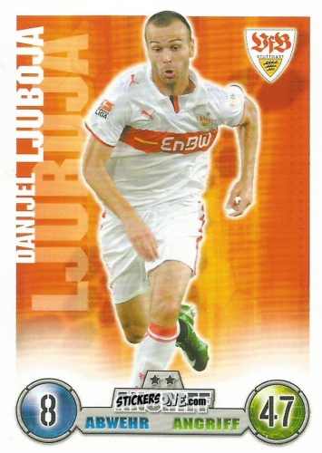 Figurina Danijel Ljuboja - German Fussball Bundesliga 2008-2009. Match Attax n. 303 - Topps