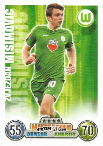 Figurina Zvjezdan Misimovic - German Fussball Bundesliga 2008-2009. Match Attax n. 318 - Topps
