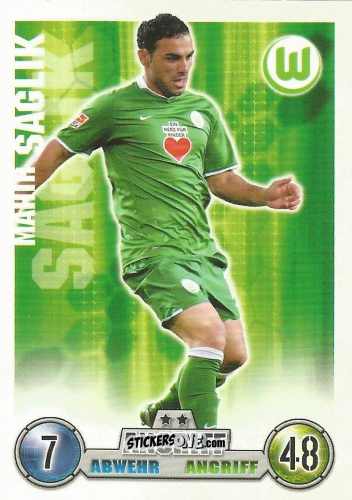 Figurina Mahir Saglik - German Fussball Bundesliga 2008-2009. Match Attax n. 322 - Topps