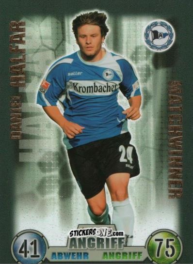 Cromo Daniel Halfar - German Fussball Bundesliga 2008-2009. Match Attax n. 329 - Topps