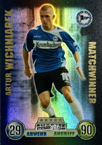 Cromo Artur Wichniarek - German Fussball Bundesliga 2008-2009. Match Attax n. 330 - Topps