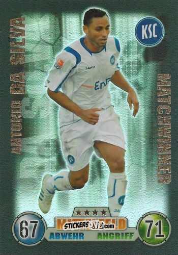 Cromo Antonio Da Silva - German Fussball Bundesliga 2008-2009. Match Attax n. 357 - Topps