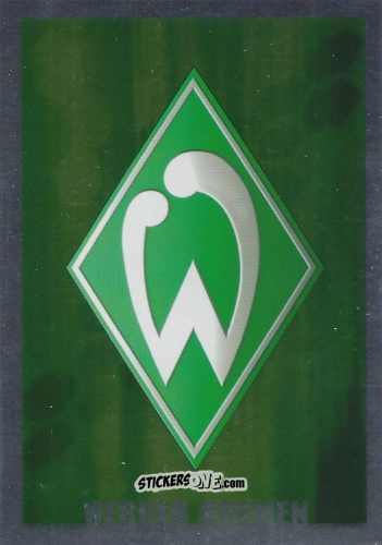 Sticker Werder Bremen - German Fussball Bundesliga 2008-2009. Match Attax n. 382 - Topps