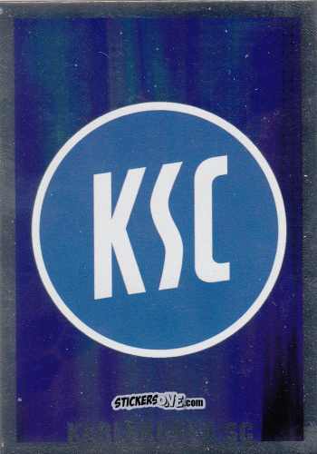 Cromo Karlsruher SC - German Fussball Bundesliga 2008-2009. Match Attax n. 389 - Topps