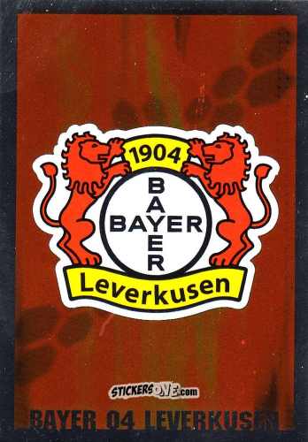 Sticker Bayer 04 Leverkusen - German Fussball Bundesliga 2008-2009. Match Attax n. 391 - Topps