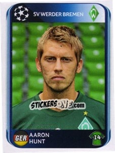 Figurina Aaron Hunt - UEFA Champions League 2010-2011 n. 34 - Panini
