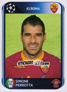 Cromo Simone Perrotta - UEFA Champions League 2010-2011 n. 302 - Panini