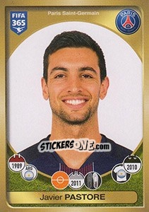 Cromo Javier Pastore - FIFA 365: 2016-2017. East Europe n. 146 - Panini