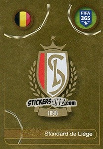 Cromo Standard de Liège logo - FIFA 365: 2016-2017. East Europe n. 153 - Panini