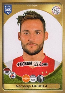 Sticker Nemanja Gudelj - FIFA 365: 2016-2017. East Europe n. 173 - Panini