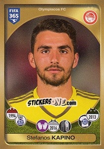 Figurina Stefanos Kapino - FIFA 365: 2016-2017. East Europe n. 380 - Panini