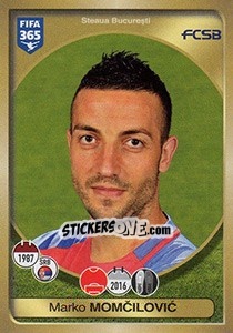 Cromo Marko Momcilovic - FIFA 365: 2016-2017. East Europe n. 397 - Panini