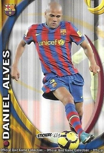 Figurina Dani Alves - Campeonato Nacional De Liga 2010-2011 n. 6 - Mundicromo