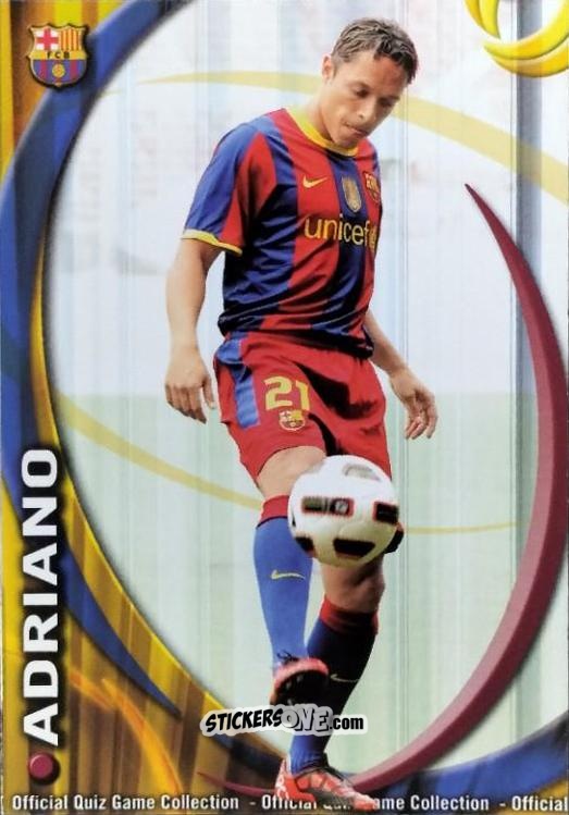 Cromo Adriano Correia - Campeonato Nacional De Liga 2010-2011 n. 15 - Mundicromo